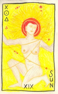 Sun Tarot Trump 19